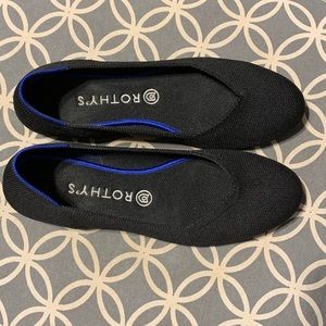 Rothy’s Black Flats size 9.5